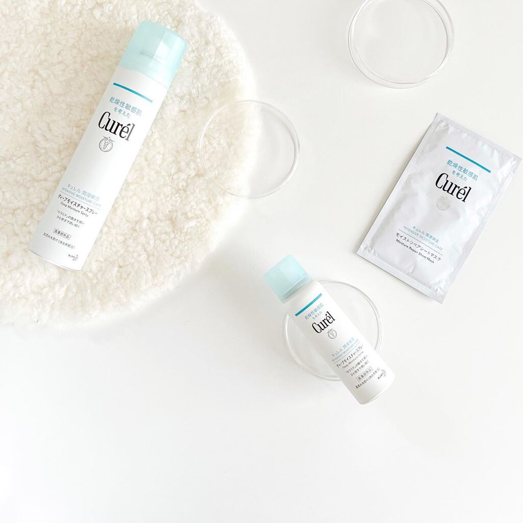 ディープモイスチャースプレー/キュレル/ミスト状化粧水を使ったクチコミ(1枚目)