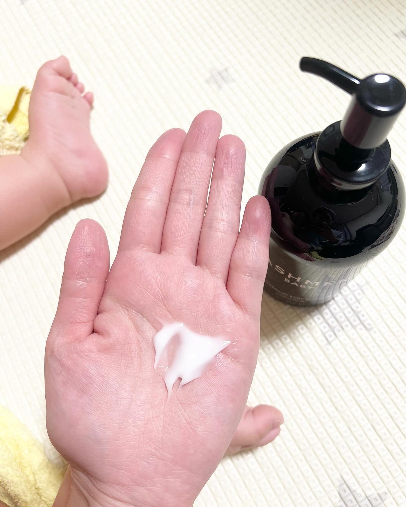 カシミヤベビー ハイドレイティング ボディクリーム/CASHMERE BABY/ボディクリームを使ったクチコミ(4枚目)