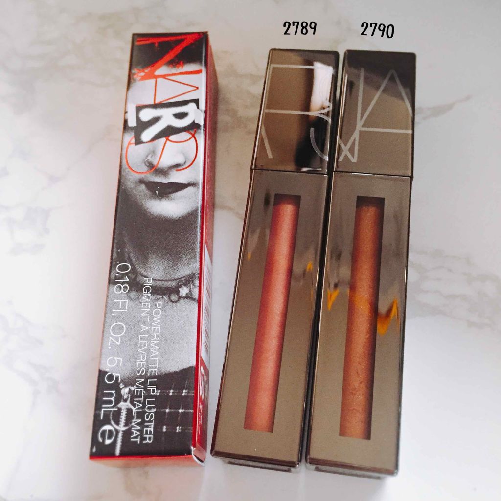 パワーマットリップピグメント/NARS/口紅を使ったクチコミ(2枚目)