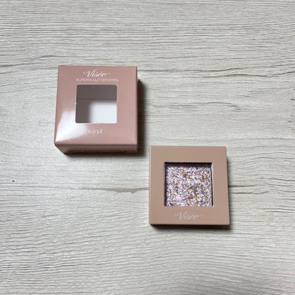 リシェ オーロラグリッター アイズ/Visée/ジェル・クリームアイシャドウを使ったクチコミ(1枚目)