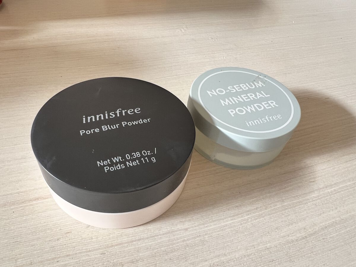 ポアブラー パウダー/innisfree/ルースパウダーを使ったクチコミ（1枚目）