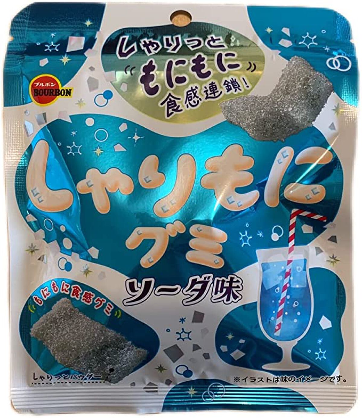 ブルボン しゃりもにグミ ソーダ味