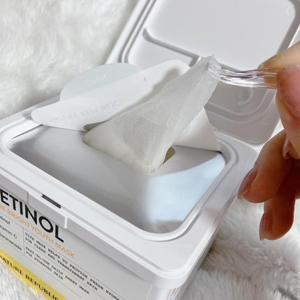 キューブマスク レチノール/ネイチャーリパブリック/シートマスク・パックを使ったクチコミ(2枚目)