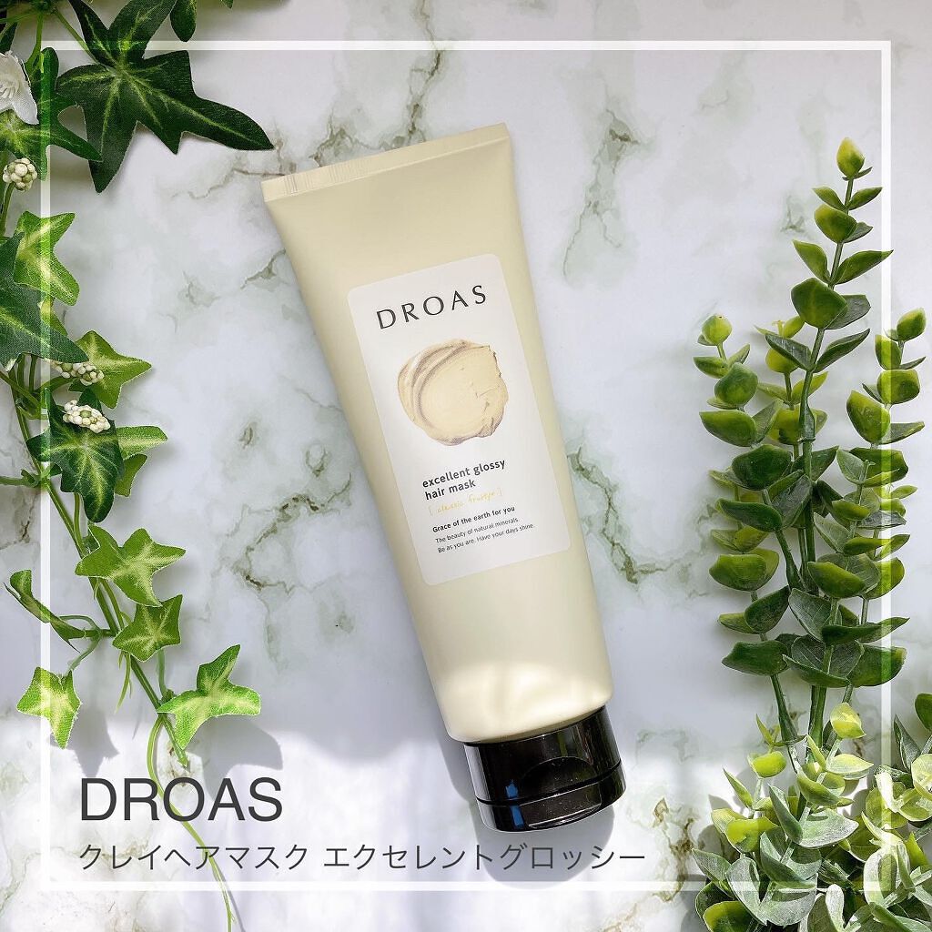 クレイヘアマスク エクセレントグロッシー/DROAS/ヘアマスク・ヘアパックを使ったクチコミ（1枚目）