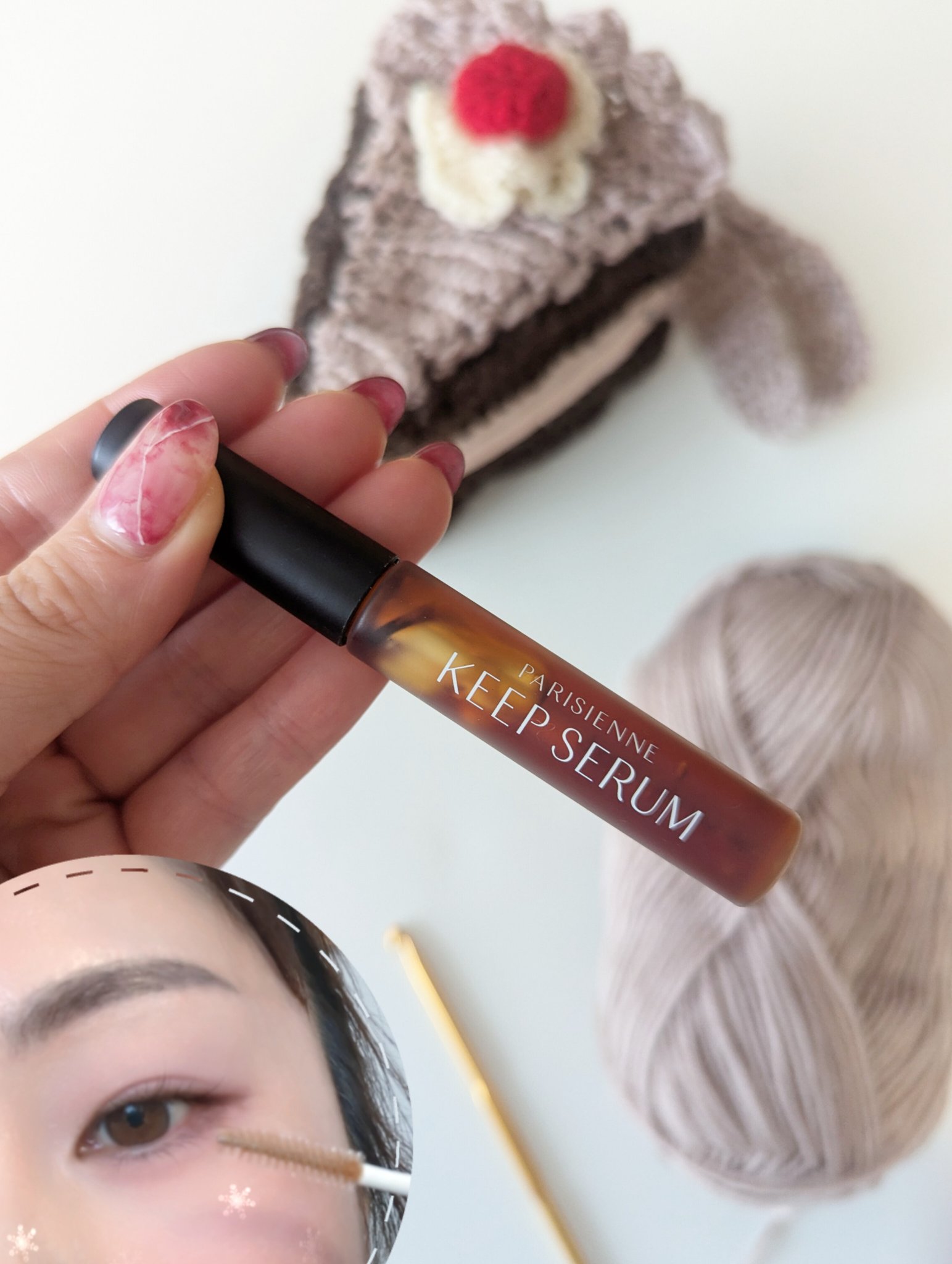 パリジェンヌ キープセラム [まつ毛美容液]/Paris./まつげ美容液を使ったクチコミ（1枚目）