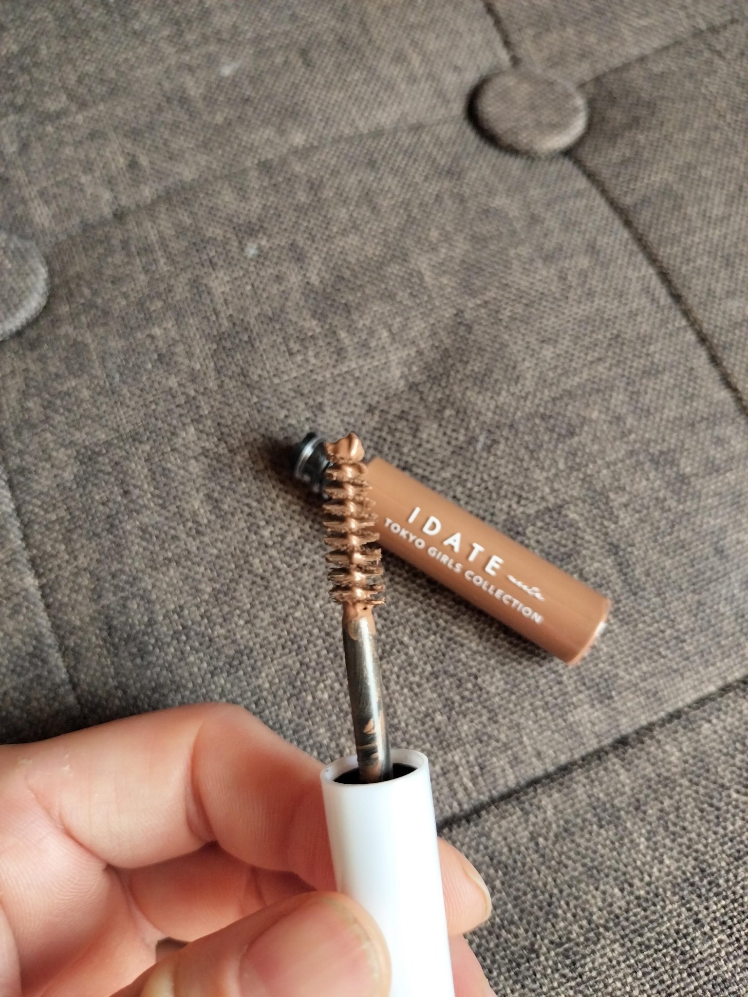 アイデイト アイブロウカラーブラシ/IDATE/眉マスカラを使ったクチコミ（3枚目）