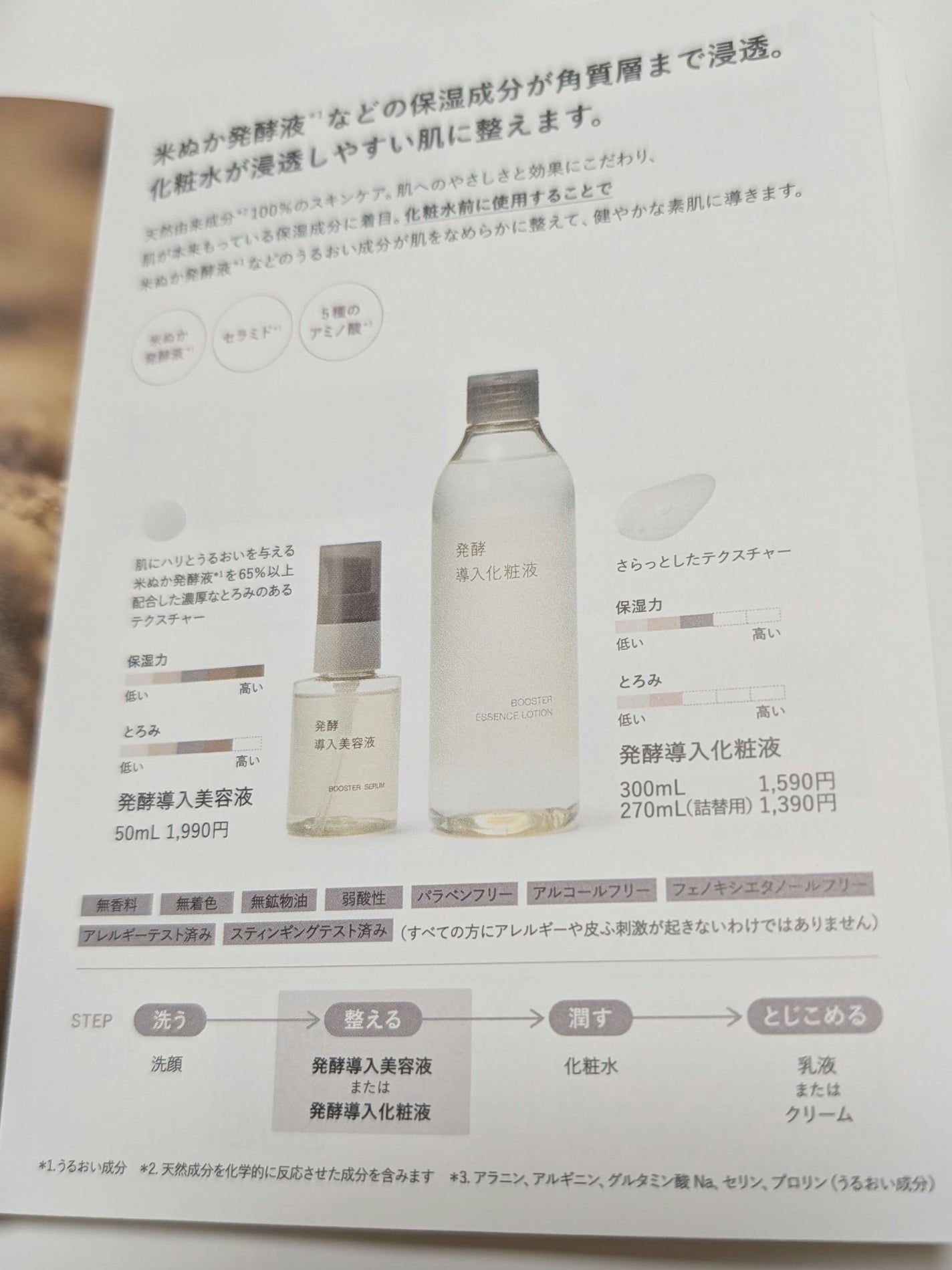 発酵導入美容液/無印良品/ブースター・導入液を使ったクチコミ(5枚目)