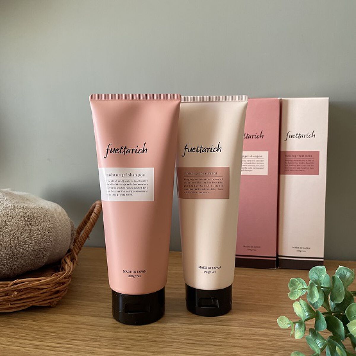 モイストアップ ジェル シャンプー/トリートメント/fuettarich (フエッタリッチ)/サロンシャンプーを使ったクチコミ(3枚目)