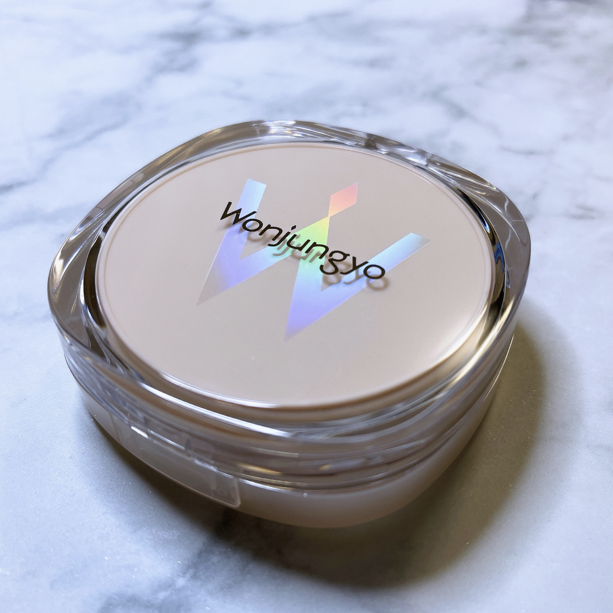 ウォンジョンヨ　プロ　パーフェクティングクッション　ナチュラル/Wonjungyo/クッションファンデーションを使ったクチコミ（1枚目）