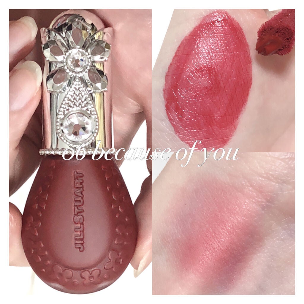 ジルスチュアート ブルームドロップ リップ&チーク シフォン/JILL STUART/リキッドチークを使ったクチコミ(4枚目)