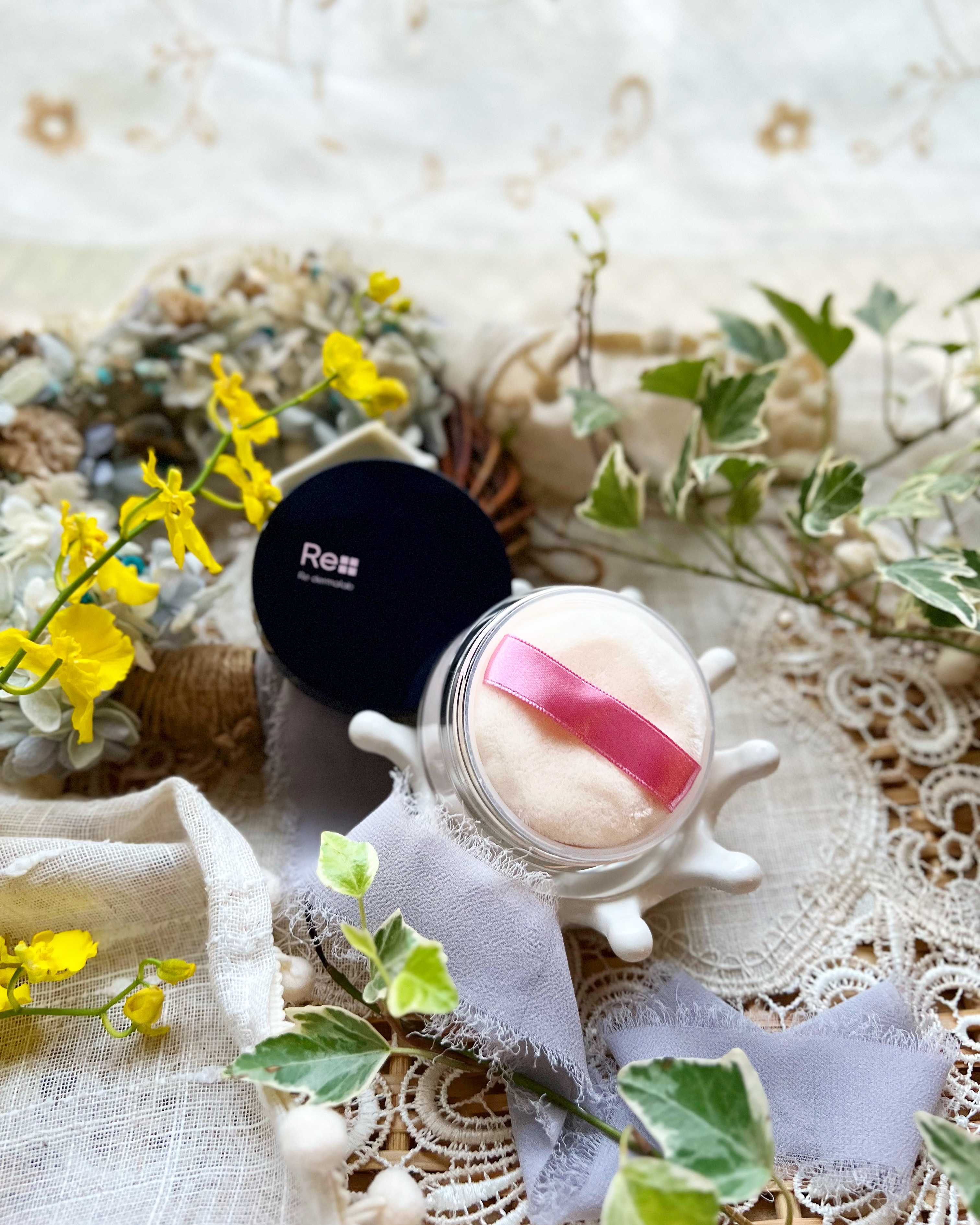 モイストクリアパウダーUV/Re dermalab/ルースパウダーを使ったクチコミ（3枚目）