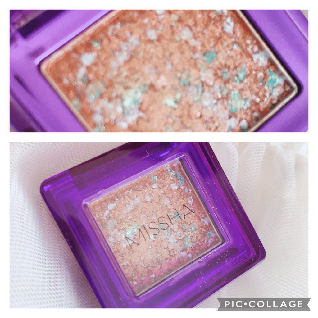 グリッタープリズム メタル/MISSHA/単色アイシャドウを使ったクチコミ(2枚目)