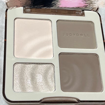 JUDYDOLL メリハリマスターパレット/JUDYDOLL/パウダーハイライトを使ったクチコミ(2枚目)