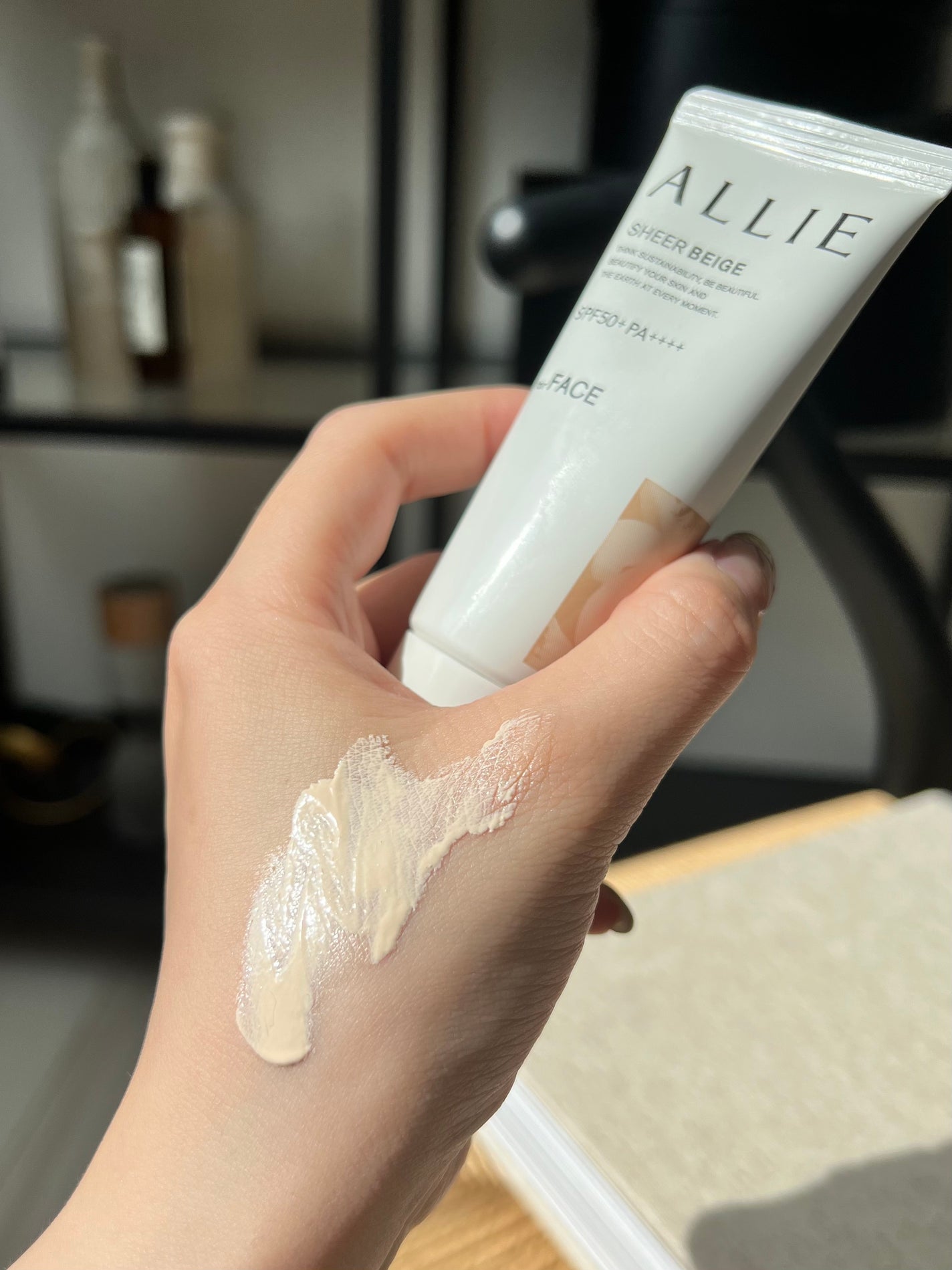 アリィー クロノビューティ カラーチューニングUV/アリィー/日焼け止めクリームを使ったクチコミ(2枚目)