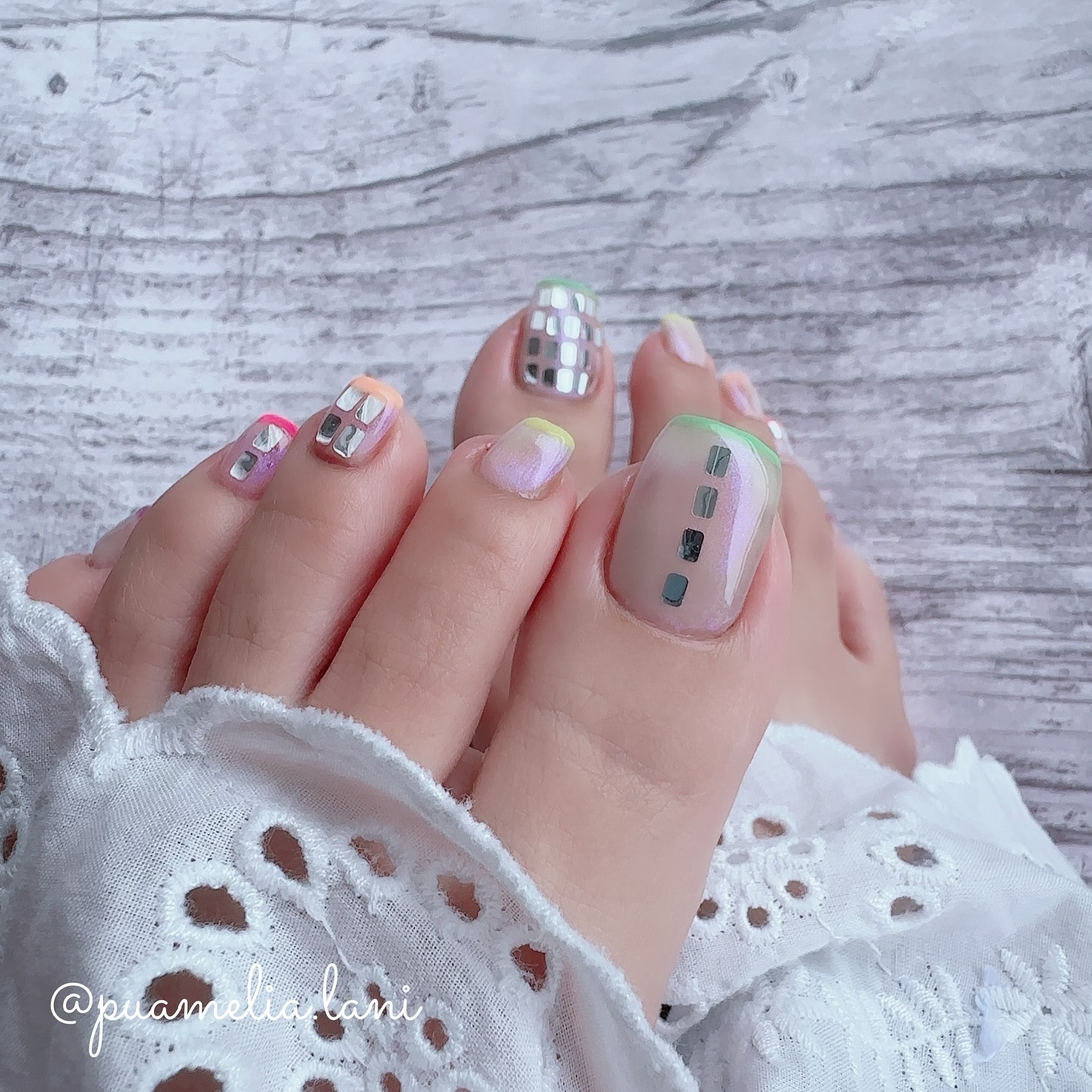 チャームスティックジェル #53 パールパープル/OMD/オールインワンネイルを使ったクチコミ（2枚目）