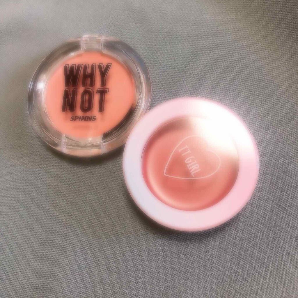 ダイソー×IT GIRL クリームチーク&リップ/DAISO/ジェル・クリームチークを使ったクチコミ（1枚目）