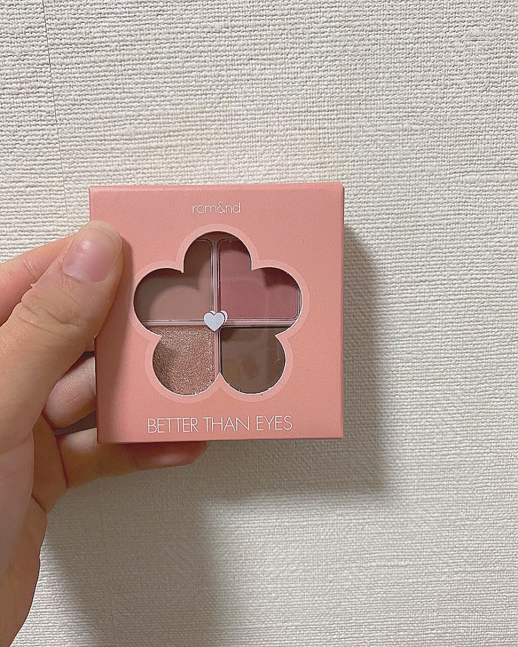 ベターザンアイズ/rom&nd/アイシャドウパレットを使ったクチコミ（1枚目）