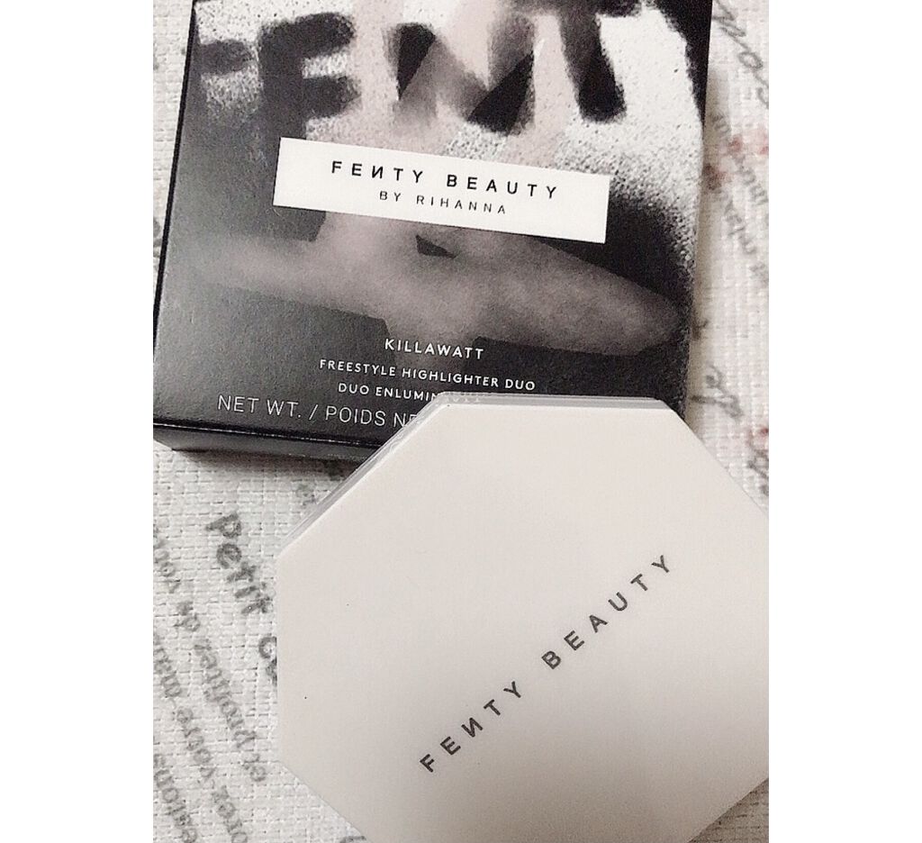 KILLAWATT FREESTYLE HIGHLIGHTER DUO/FENTY BEAUTY BY RIHANNA/パウダーハイライトを使ったクチコミ（2枚目）