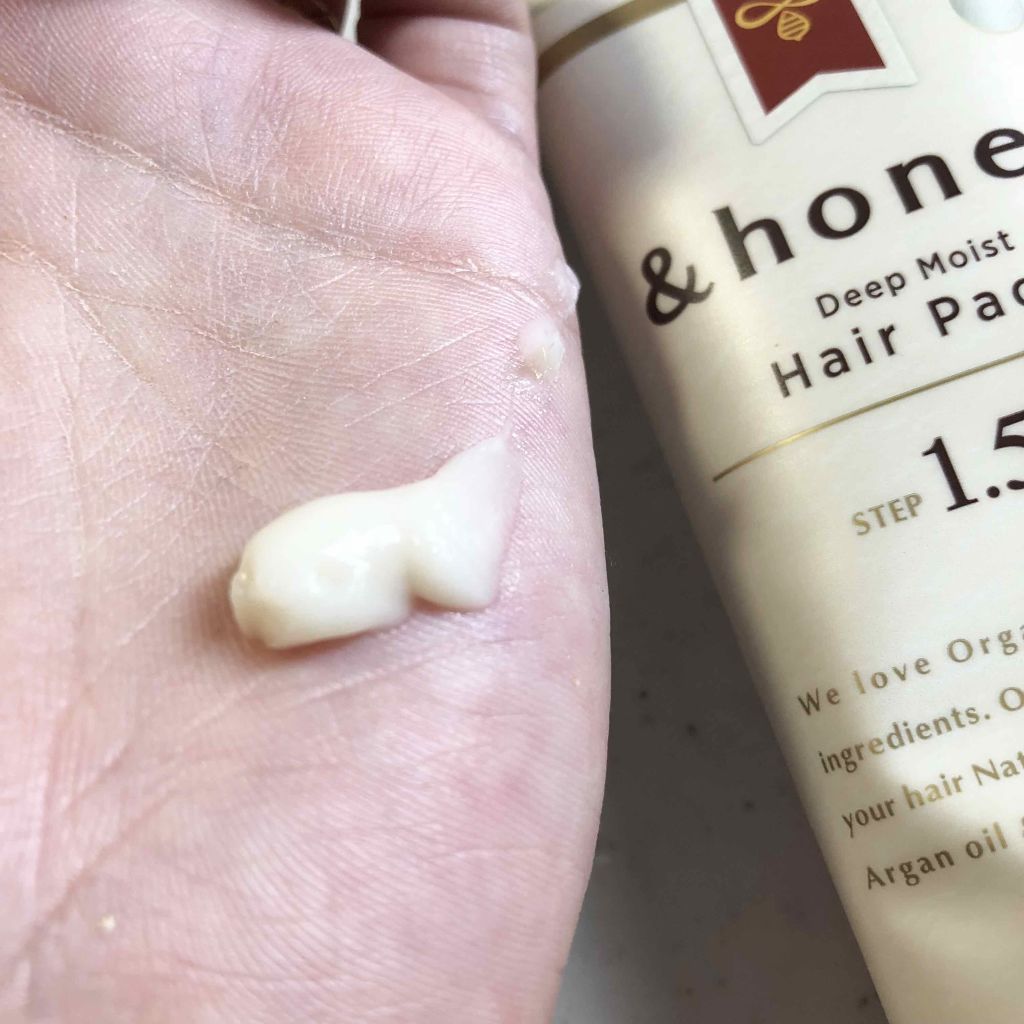 ディープモイスト ヘアパック1.5/&honey/ヘアマスク・ヘアパックを使ったクチコミ(4枚目)