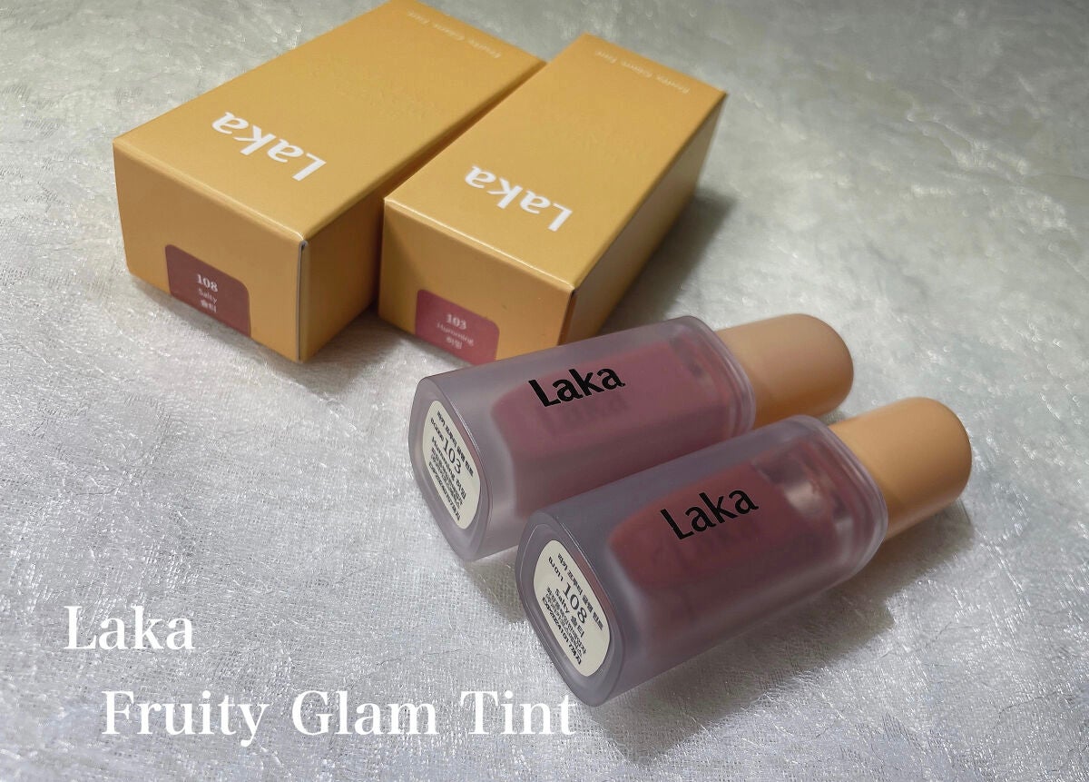 フルーティーグラムティント/Laka/リップティントを使ったクチコミ(1枚目)