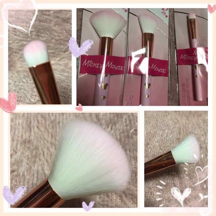 ごくふわっ ミッキーブラシ/DAISO/メイクブラシを使ったクチコミ(1枚目)