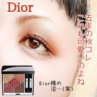 【旧】サンク クルール クチュール/Dior/パウダーアイシャドウを使ったクチコミ（1枚目）