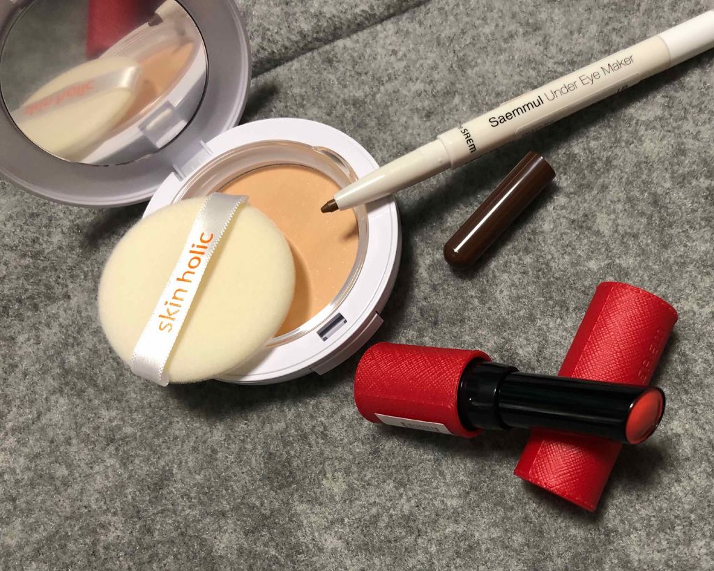 コンパクトフェイスパウダー/skin holic/プレストパウダーを使ったクチコミ（2枚目）