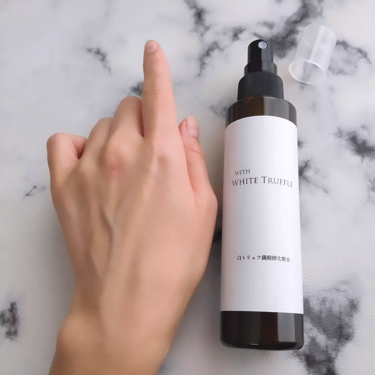 白トリュフ菌醗酵化粧水/ミスト状化粧水を使ったクチコミ(5枚目)