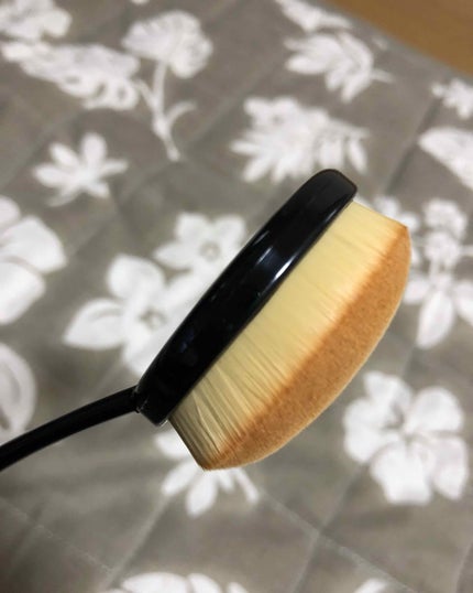 春姫ファンデーションブラシ(オーバル型)/DAISO/メイクブラシを使ったクチコミ(1枚目)