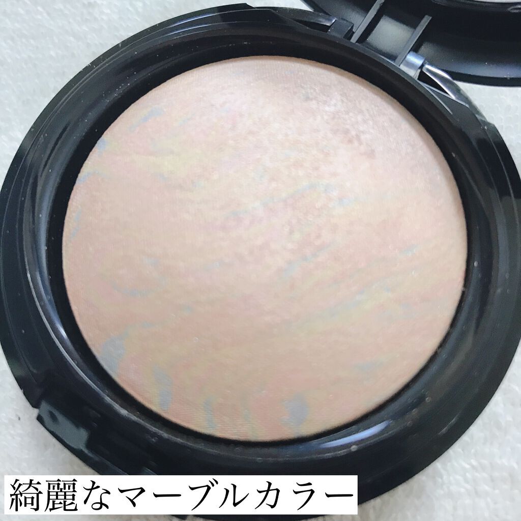 マーブルハイライター MH-1・ヴィーナスグロウ/LB/パウダーチークを使ったクチコミ（2枚目）