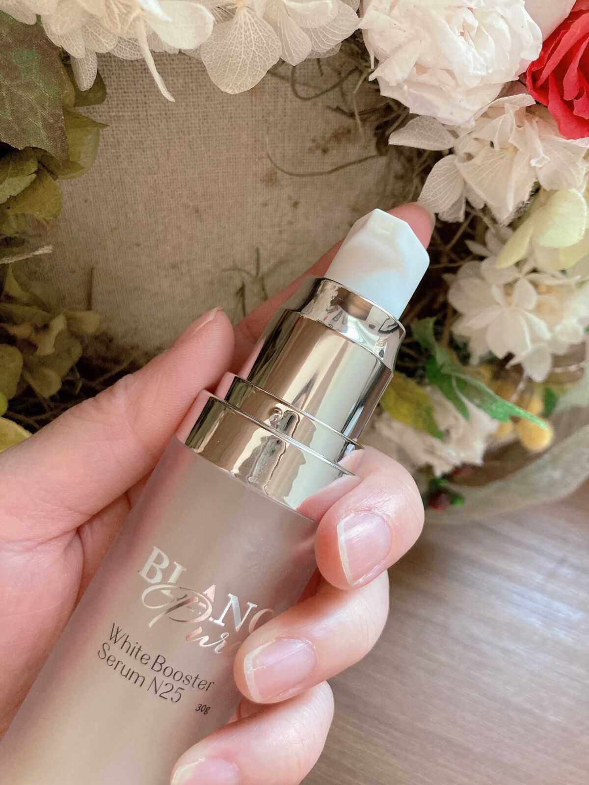 ホワイトブースターセラムN25/BLANC PURE/化粧水を使ったクチコミ（2枚目）