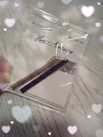 ヘアアクセサリー/セリア/ヘアアクセサリーを使ったクチコミ(2枚目)