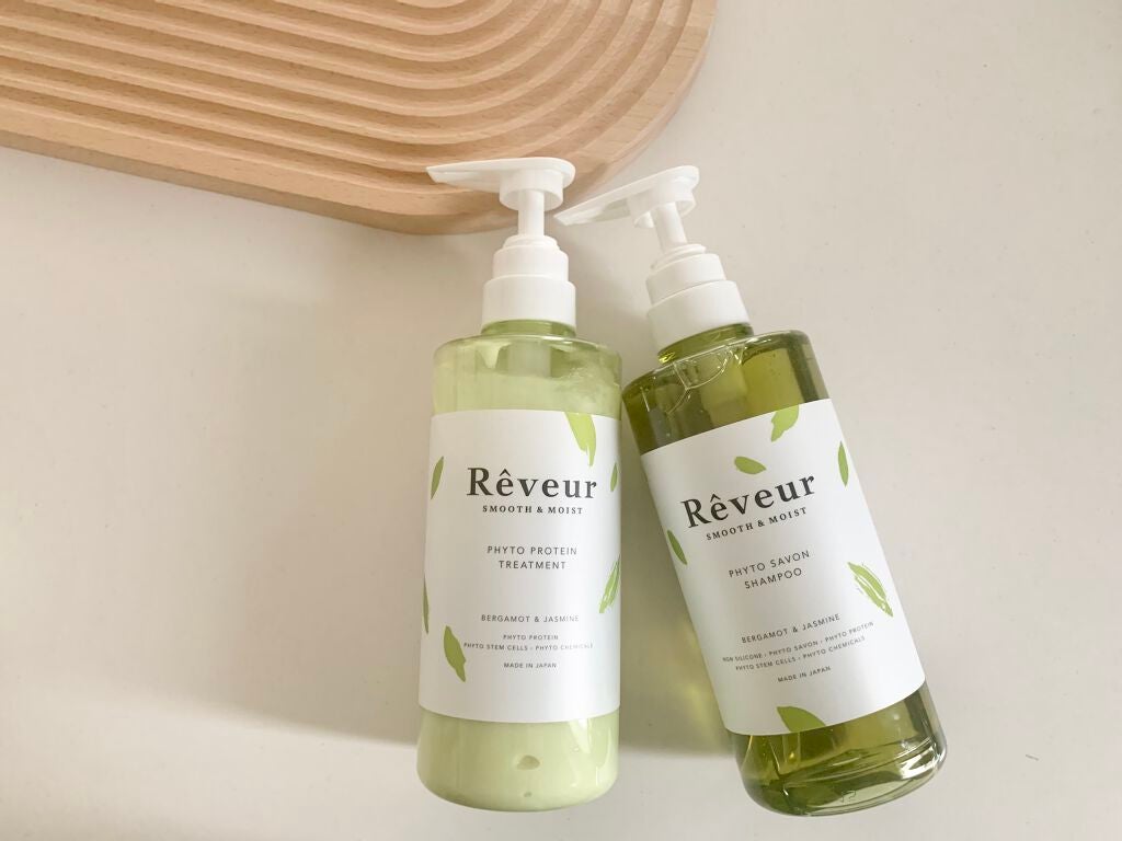 レヴール スムース&モイスト シャンプー/トリートメント/Reveur(レヴール)/市販シャンプーを使ったクチコミ(1枚目)