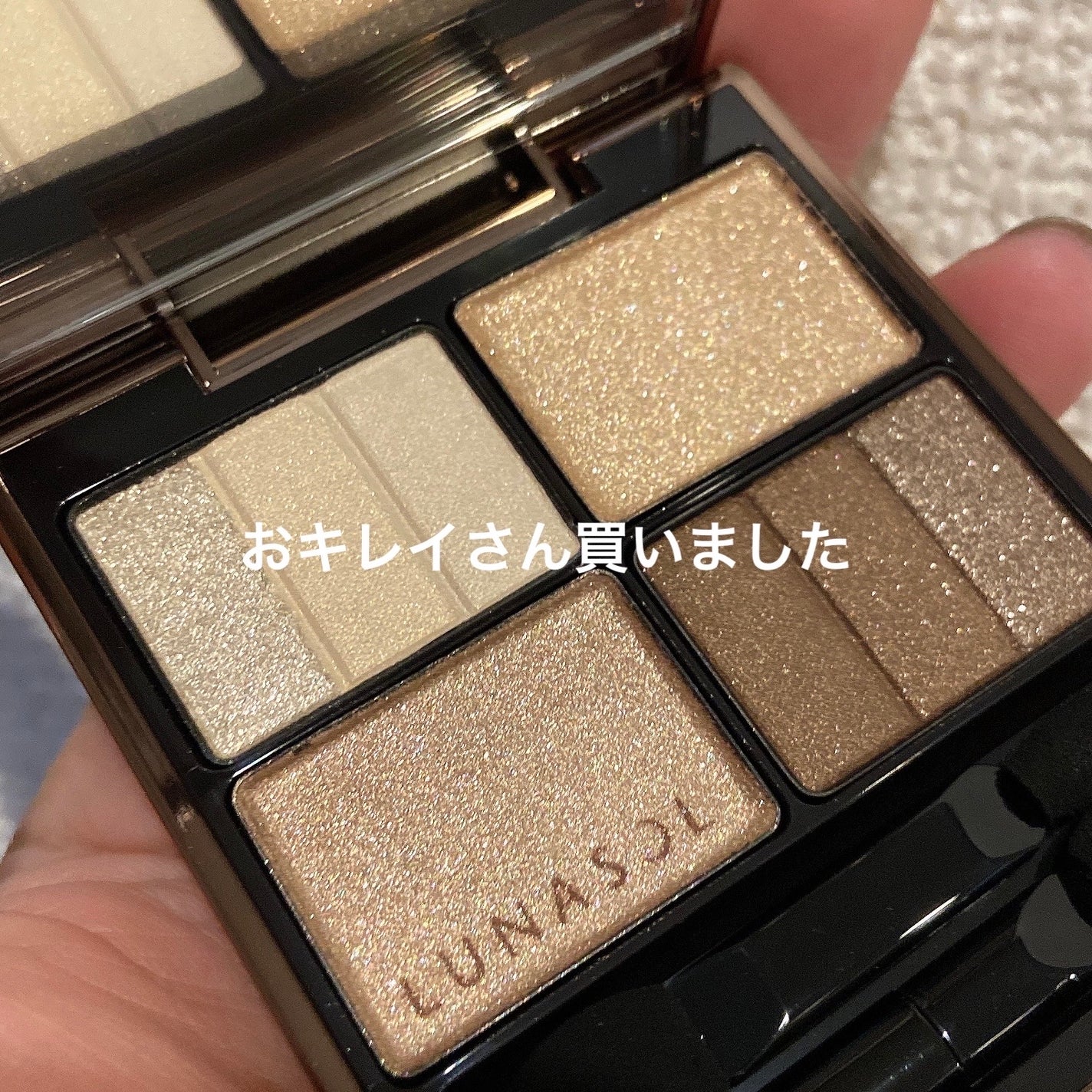 スキンモデリングアイズ/LUNASOL/アイシャドウパレットを使ったクチコミ(1枚目)