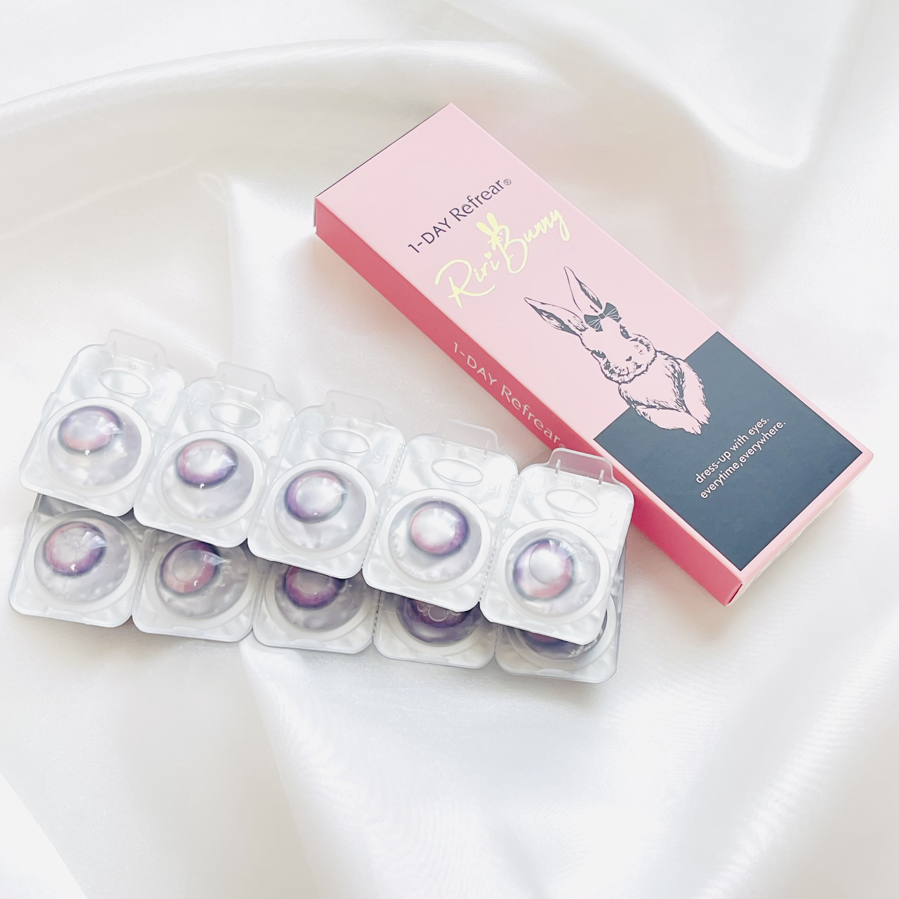 ワンデーリフレア リリバニー/Refrear/ワンデー（１DAY）カラコンを使ったクチコミ（1枚目）