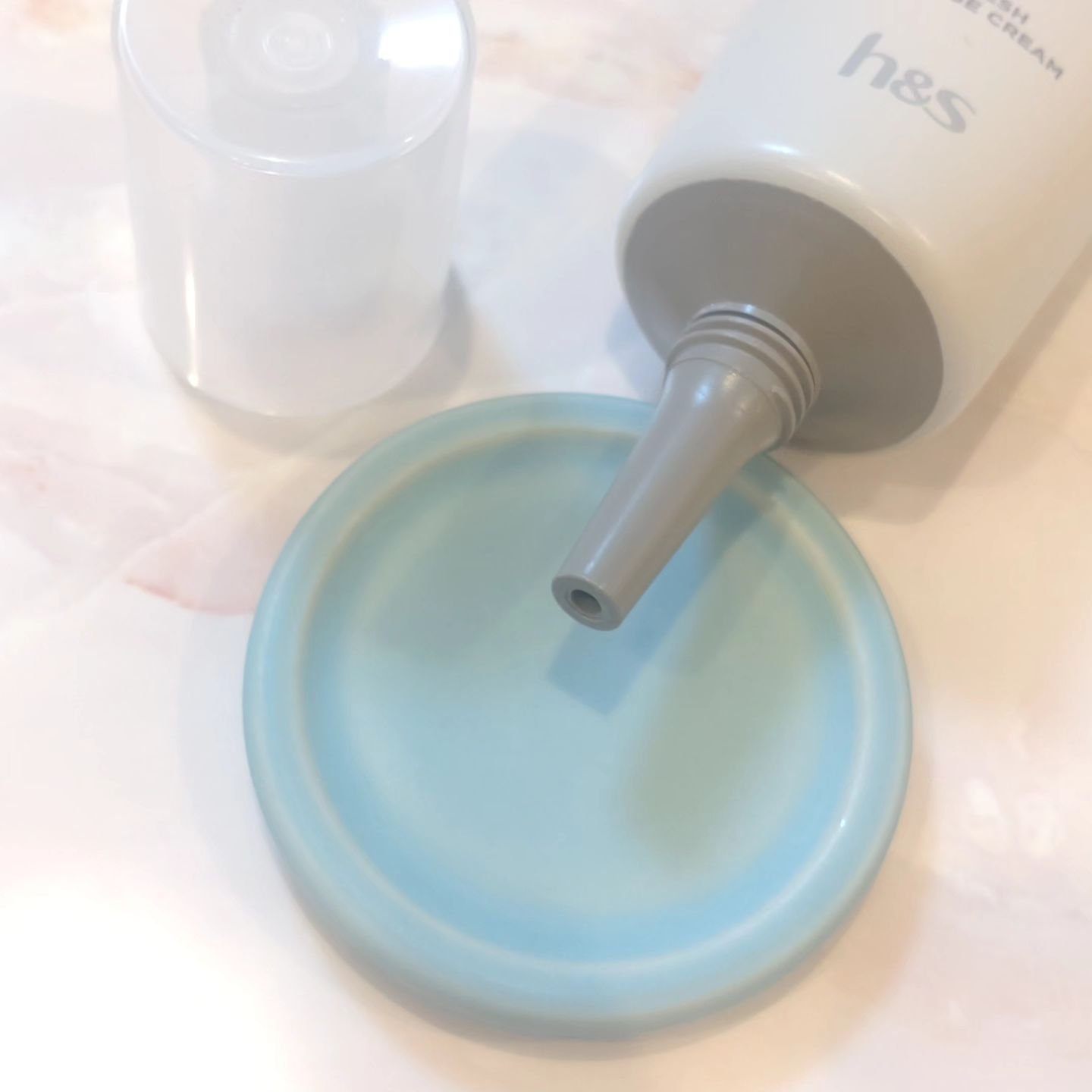 リフレッシュ マッサージクリーム/h&s/洗い流すヘアトリートメントを使ったクチコミ（2枚目）