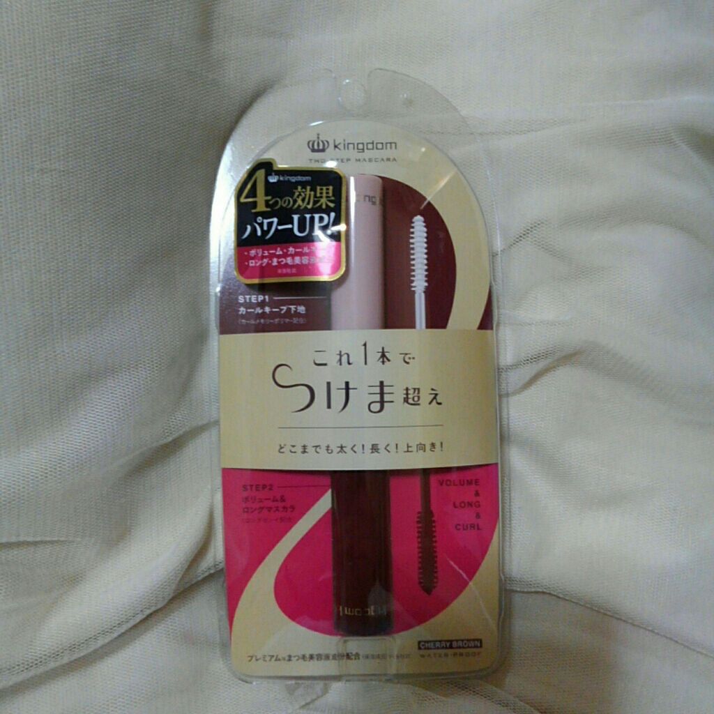 ツーステップマスカラWP/キングダム/マスカラを使ったクチコミ(1枚目)