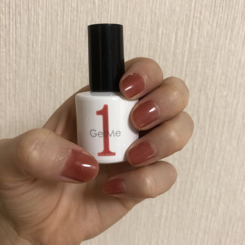 ジェルネイル レッド/ジェルミーワン/ジェルネイルを使ったクチコミ（2枚目）