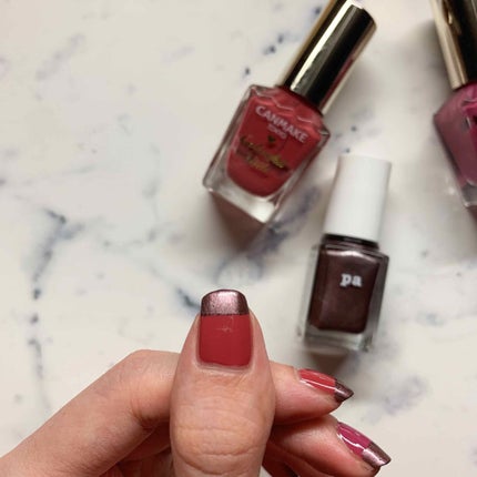 カラフルネイルズ/キャンメイク/マニキュアを使ったクチコミ(3枚目)