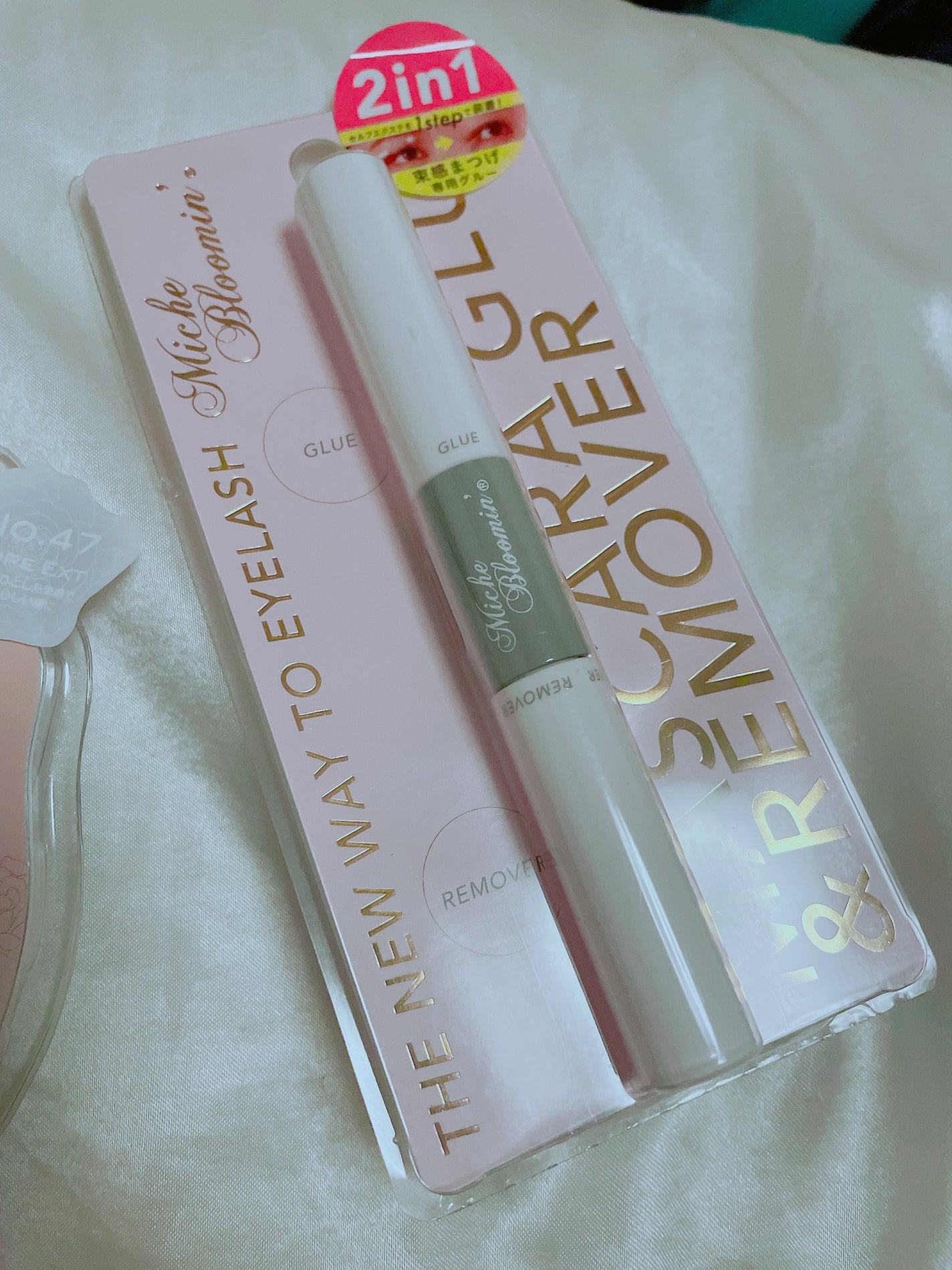 マスカラグルー&リムーバー/ミッシュブルーミン/その他化粧小物を使ったクチコミ(1枚目)