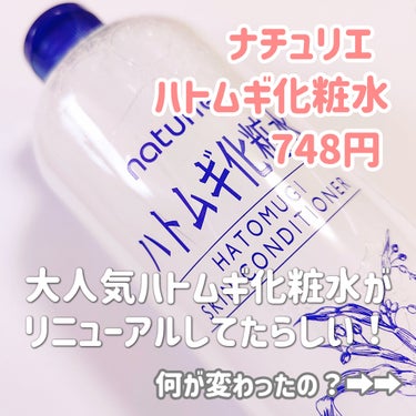 ハトムギ化粧水(ナチュリエ スキンコンディショナー R )/ナチュリエ/化粧水を使ったクチコミ（2枚目）