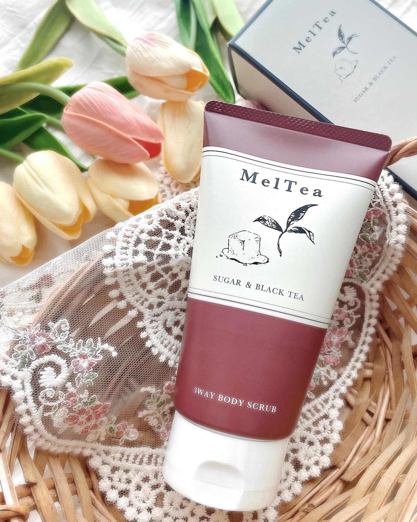 meltea ボディソープスクラブ/MelTea/ボディスクラブを使ったクチコミ（1枚目）