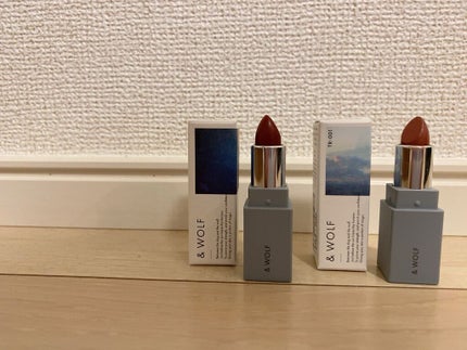 トリートメントニュアンスルージュ/& WOLF/口紅を使ったクチコミ(1枚目)