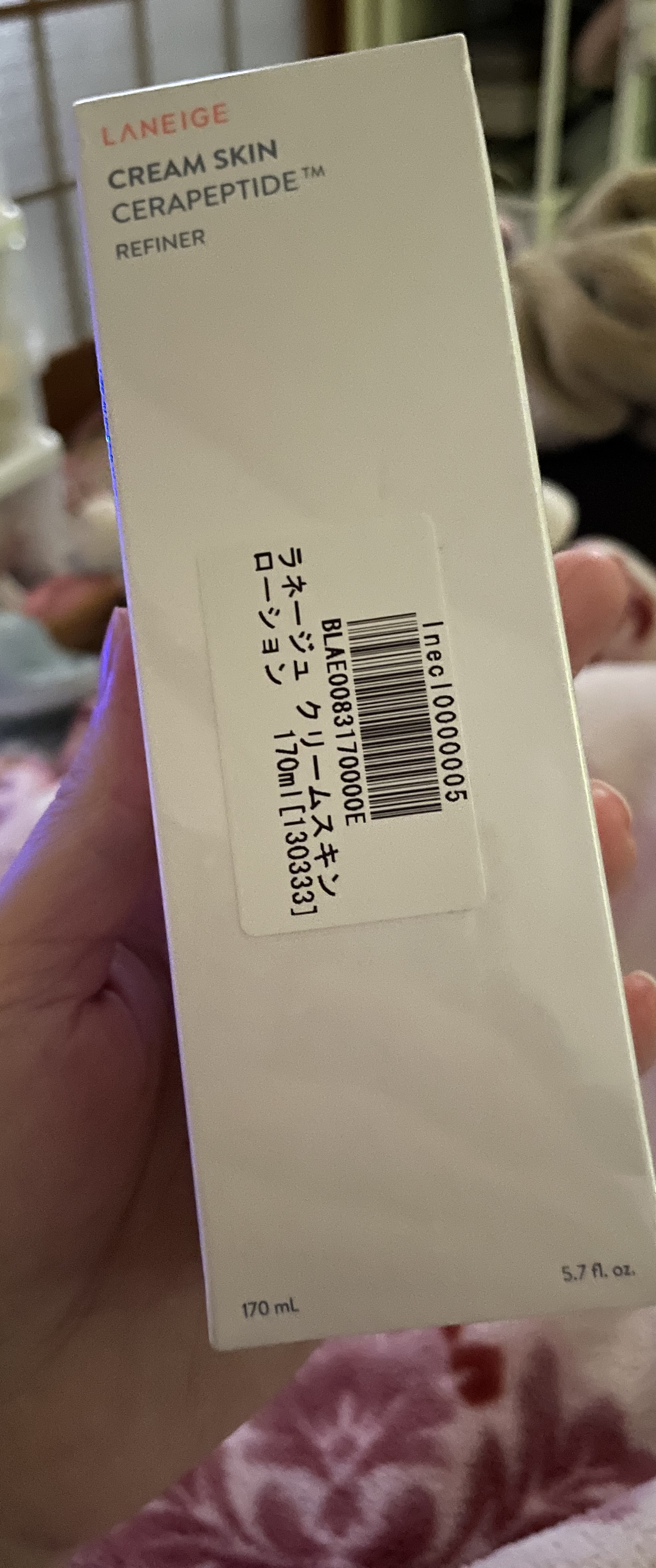 クリームスキン ローション/LANEIGE/化粧水を使ったクチコミ（1枚目）