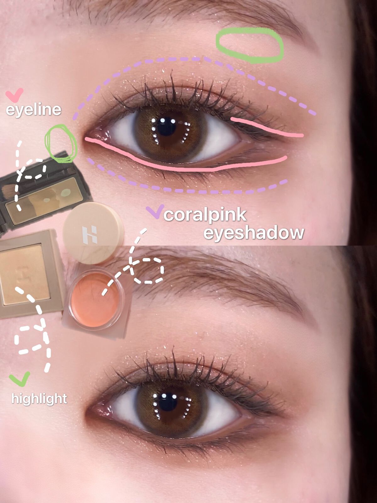 SUGARLIT CREAM SHADOW/HOLIKA HOLIKA/ジェル・クリームアイシャドウを使ったクチコミ（2枚目）