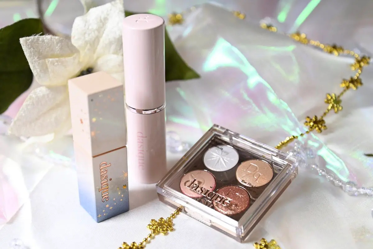 スターリーナイト グロウスティック 01 デューイムーン/dasique/スティックハイライトを使ったクチコミ（1枚目）