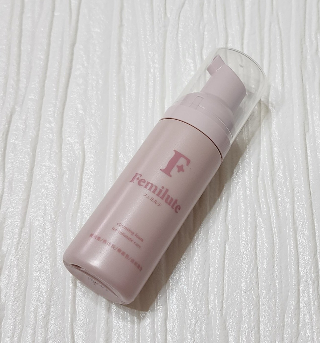 デリケートふきとりフォーム/Femilute/デリケートゾーンケアを使ったクチコミ（1枚目）