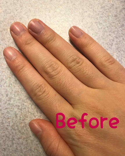 ネイルファンデーション/パラドゥ/マニキュアを使ったクチコミ(2枚目)