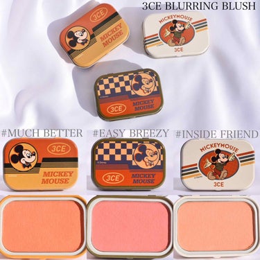 BLURRING BLUSH（Disney） 3CE