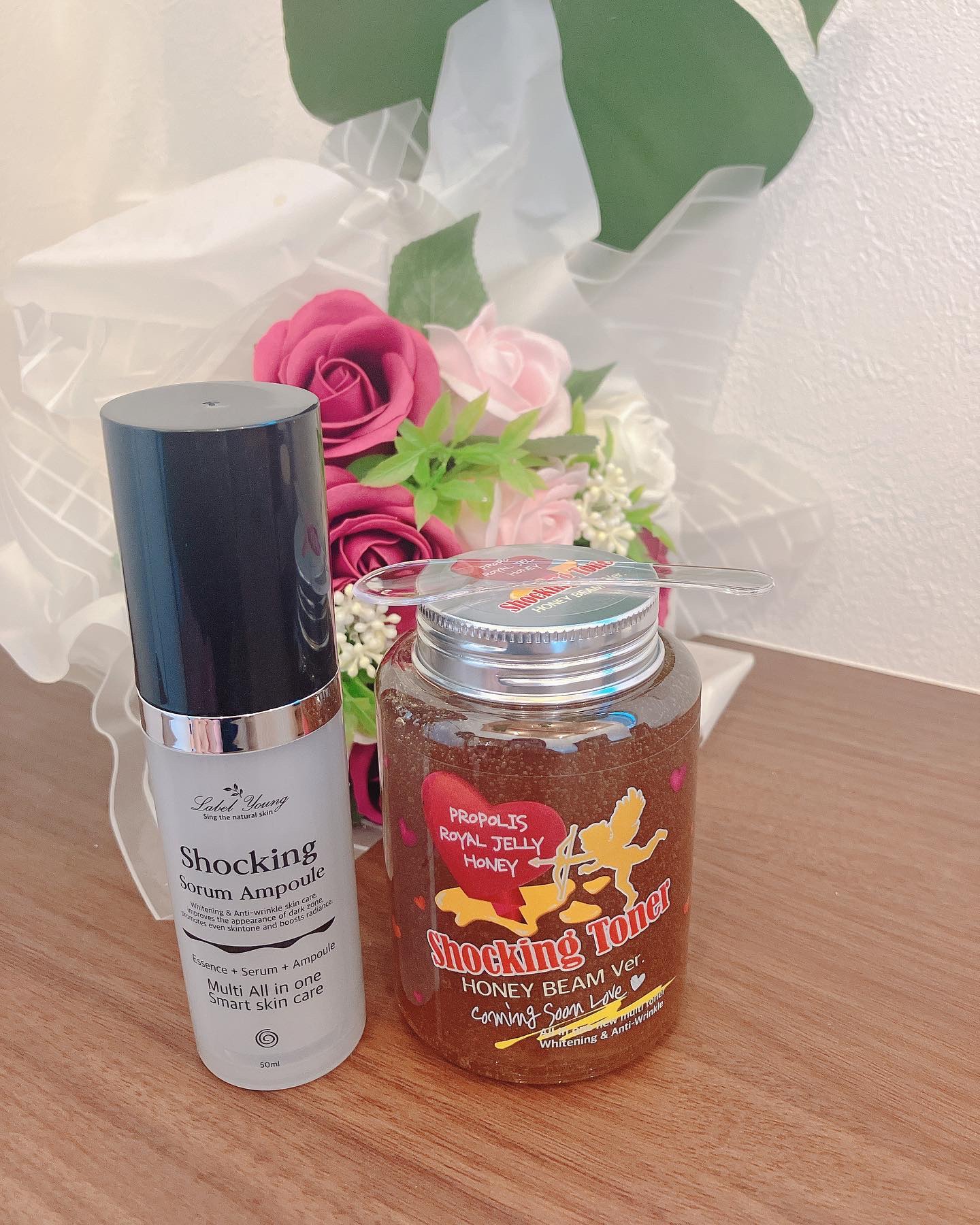 オールインワンショッキングトナー Special LOVE ver./Label Young/オールインワン化粧品を使ったクチコミ（2枚目）